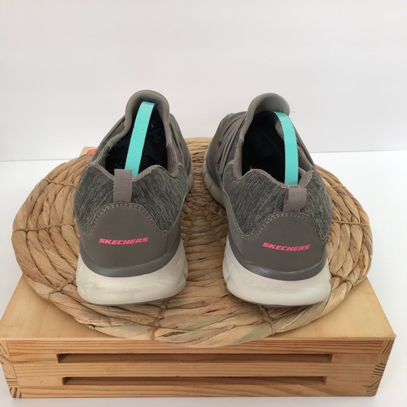 Skechers Sport Synergy Memory Foam Flex Sole Gray - Picture 5 of 7